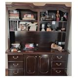 R - HOME OFFICE HUTCH WITH CONTENTS (B10)