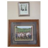 R - TWO PIECES FRAMED ART (L6)