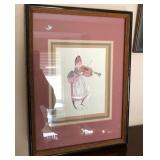 R - LTD ED ART FRAMED 14X11' (M17)