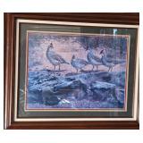R - KEENE ART PRINT FRAMED 29X35' (B12)