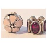 R - .925 SILVER PANDORA CHARMS (J59)