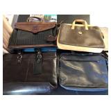 R - LOT OF FOUR TOTES/ BRIEFCASES (K112)