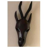 R - GAZELLE MASK WALL DECOR 18'L (M63)