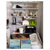 Q - FRAMED ART, CHILD BOOSTER SEAT, LOTS MORE (G5)
