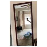 R - WALL MIRROR FRAMED 54X22' (M16)