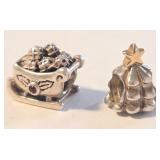 R - .925 SILVER PANDORA CHARMS (J60)