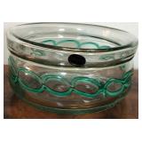W - KROSNO JOZEFINA HAND MADE GLASS BOWL (L79)