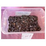 W - BIN OF PENNIES (G67)