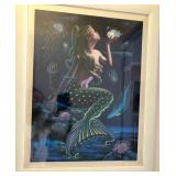 W - CORMIER MERMAID ART FRAMED 25X20' (L119)