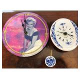 W - TWO WALL CLOCKS (L188)