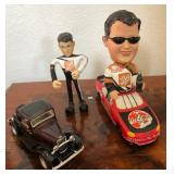 W - NASCAR TONY STEWART COLLECTIBLES & FORD COUPE