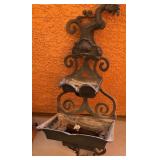 W - PATIO FOUNTAIN / PLANTER
