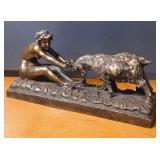W - CUTE SIGNED BRONZE