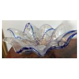 W - HANDCRAFTED ITALIAN ART GLASS BOWL (L156)