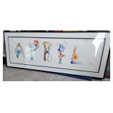 W - APRIL ARTWORK FRAMED 16X44' (G126)