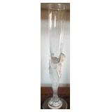 W - ERTE CRYSTAL CHAMPAGNE FLUTE (L53)