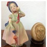 W - ROYAL DOULTON BABIE FIGURINE & COLLECTIBLE