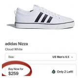 D - PAIR OF MEN'S ADIDAS SHOES SIZE 9 (B42)