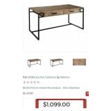 D - HOME OFFICE DESK (NO CONTENTS) (B17)