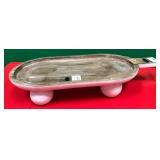43 - RUSTIC WOOD RISER DISPLAY TRAY (K138)