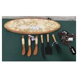 43 - DECORATIVE SERVING TRAY ACCESSORY SET (H30)