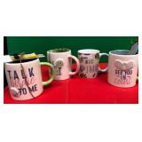 43 - NOVELTY SAYING COFFEE MUGS (K299)