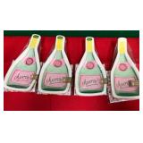 43 - CHAMPAGNE PARTY PLATE NAPKIN SET (K309)