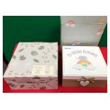 43 - BABY KEEPSAKE STORAGE BOXES
