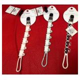 43 - SILICONE BABY PACIFIER CLIP SET (K441)