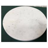 43 - ROUND MARBLE SERVING BOARD (A78)