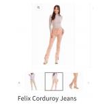 8 - MUD PIE FELIX CORDUROY JEANS SIZE S (B83)
