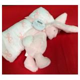 43 - BABY PLUSH TOY SWADDLE SET (K99)