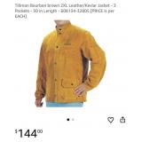 413 - NEW RADNOR LEATHER JACKET SIZE L (d2)
