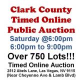 WELCOME TO OUR SAT. @6pm ONLINE PUBLIC AUCTION