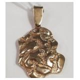 700 - 14K GOLD (UNVERIFIED) PENDANT (E130)
