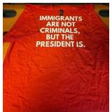 11 - 'IMMIGRANTS' TEE SHIRT SIZE 2XL
