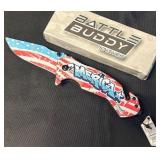 13 - BATTLE BUDDY COLLECTIBLE KNIFE (I18)