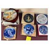 N - SIX COLLECTIBLE PLATES (B64)