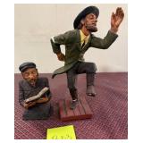 N - TWO VINTAGE COLLECTIBLE FIGURINES (B53)