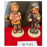 N - LOT OF TWO HUMMEL COLLECTIBLE FIGURINES (A50)