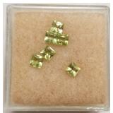 700 - .85 CTS PERIDOT GEMSTONES (E148)