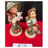 N - LOT OF TWO COLLECTIBLE HUMMEL FIGURINES (A79)