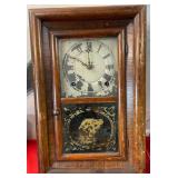 N - VINTAGE SETH THOMAS WALL CLOCK (F76)