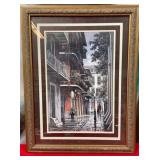 N - AL FEDERICO ARTWORK FRAMED 34X26' (A66)