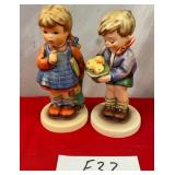 N - LOT OF TWO HUMMEL COLLECTIBLE FIGURINES (F32)