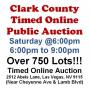 Sat.@6pm - Clark County Timed Online Public Auction 1/24