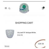 F - DECORATIVE PLANTER POT (B13)