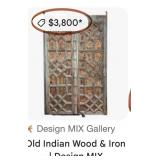 F - VINTAGE WARDROBE / CABINET 80X45' (B16)