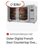 T - OSTER FRENCH-DOOR TOASTER OVEN (L110)