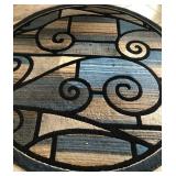 T - ROUND AREA RUG 84'DIA (L103)